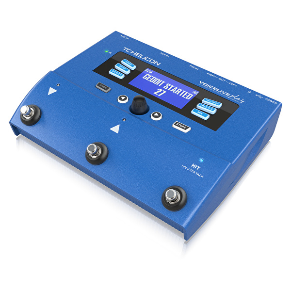 TC Helicon VOICELIVE PLAY 3-Button Vocal Effects Stompbox with Looping